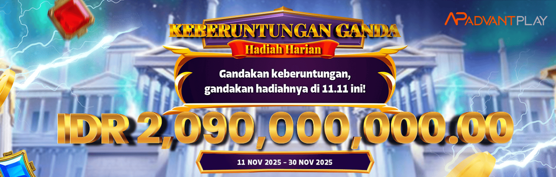 HACKSAW - LE SANTA GAME PROMO BANNER